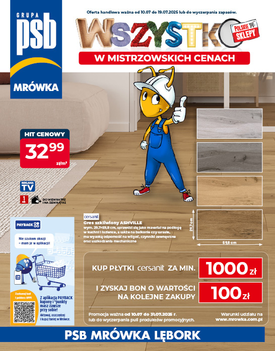 gazetka promocyjna psb mrowka